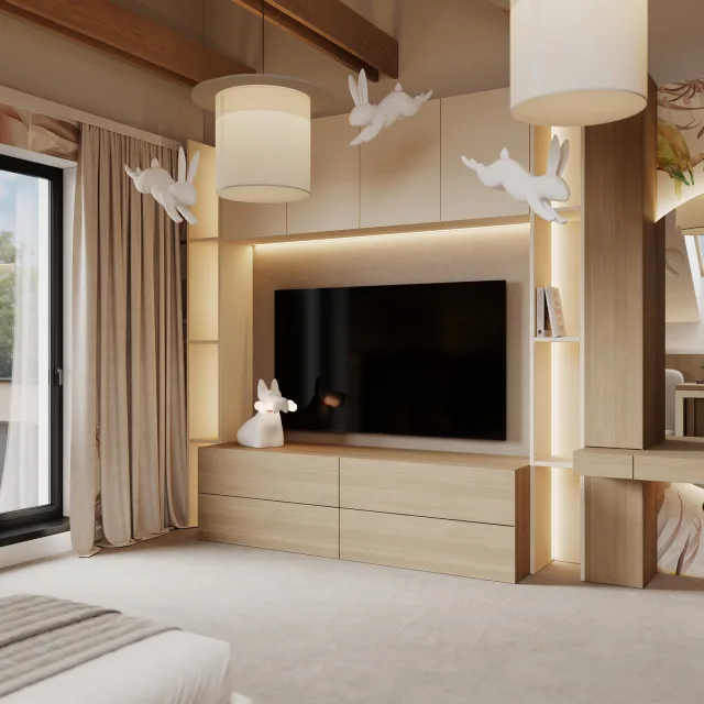 V tejto detskej izbe sme chceli ukázať ešte viac.